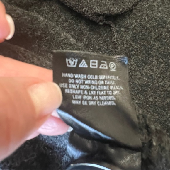 NWT Anthropologie Moth coat in deep grey - Picture 13 of 15